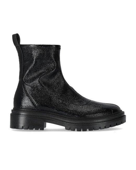 Michael Kors Black Comet Sock Ankle Boot
