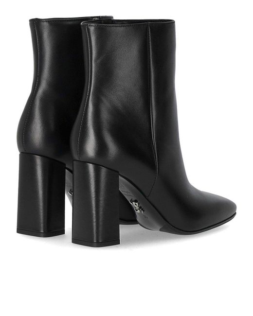 Sergio Levantesi Black Tessa Heeled Ankle Boot