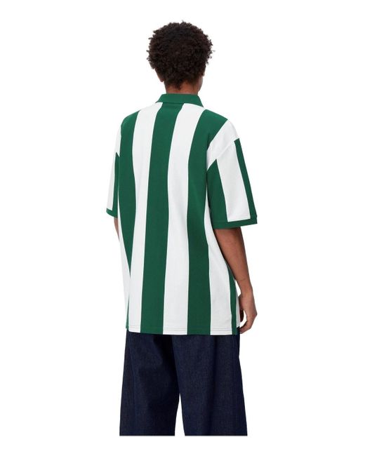 Carhartt Green S/S Hinton And Polo Shirt for men