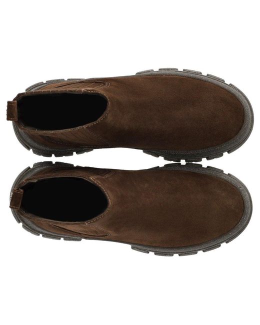 Weekend by Maxmara Genepi Dark Brown Chelsea Boot