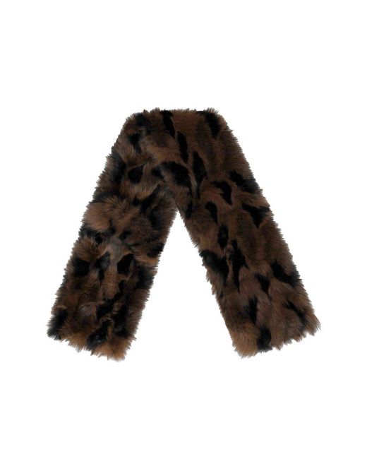 Kurt Geiger Black Poppy Scarf
