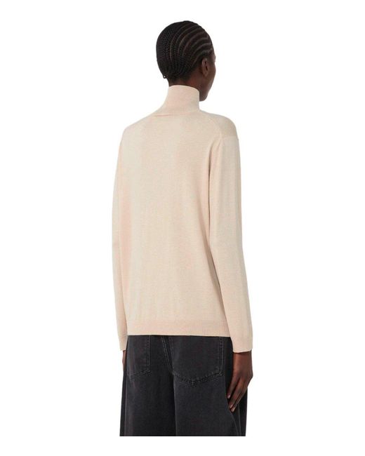 Weekend by Maxmara White Kiku Turtleneck Sweater