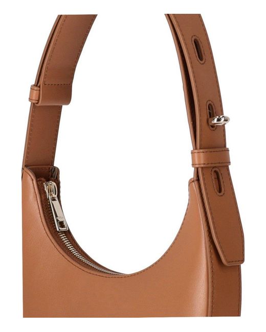 Furla Brown Delizia Mini Brandy Shoulder Bag