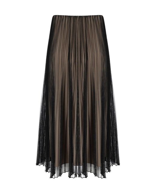 Weekend by Maxmara Brown Baby Midi Skirt
