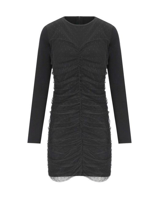 Twinset Black Plumetis Dress