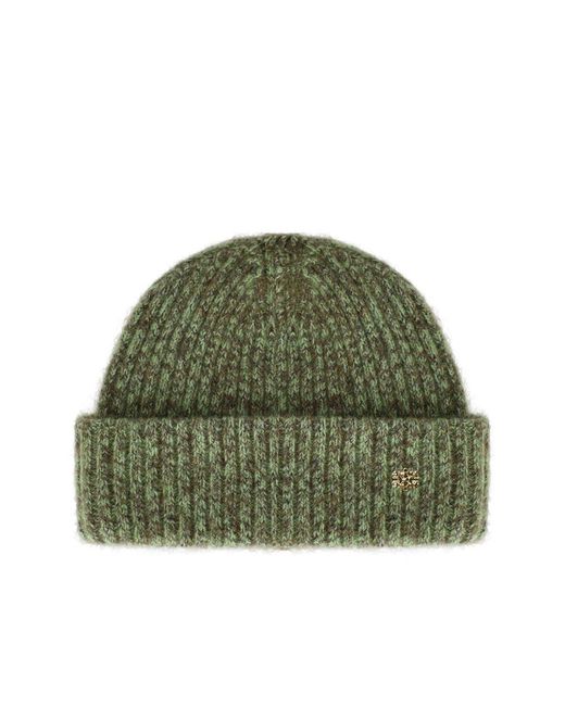 Ganni Green Nile Beanie
