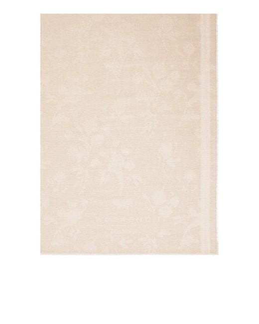 Weekend by Maxmara Natural Tessile Butter Scarf