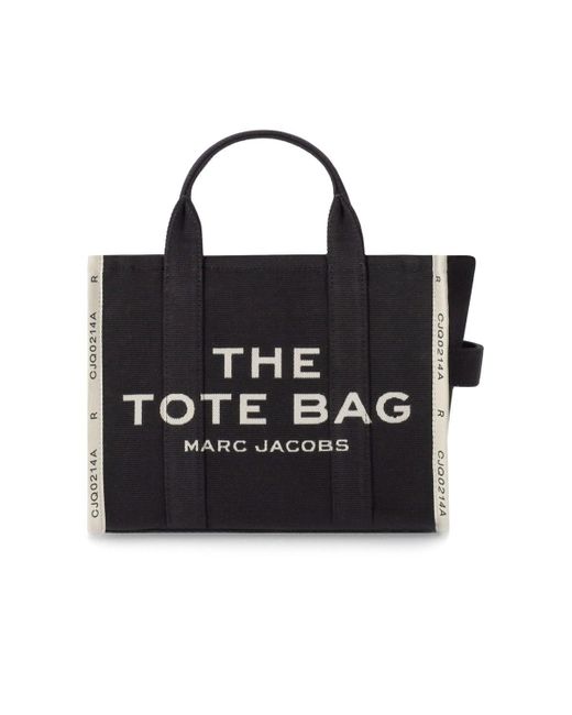 Marc Jacobs The Jacquard Medium Tote Black Handbag