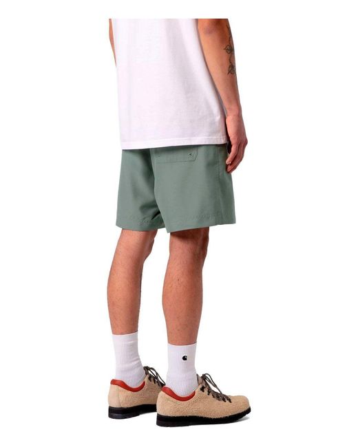 Carhartt Green Chase Swim Trunks for men