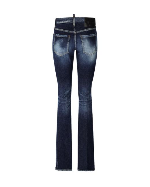 DSquared² Blue Flare TWIGGY Jeans