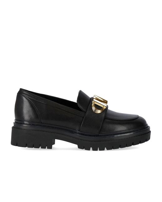 Michael Kors Parker Loafer in Black | Lyst