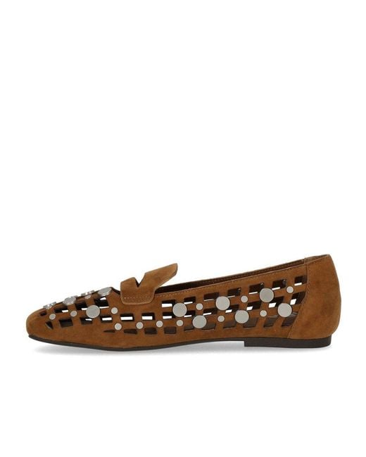 Ash Brown Bali Ballet Flat Shoe