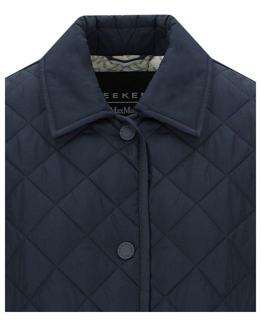 Weekend by Maxmara Blue Gelo Padded Jacket