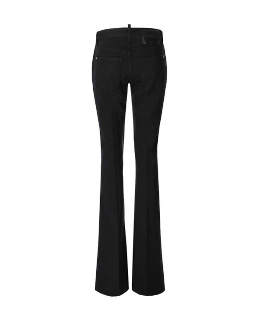 DSquared² Black TWIGGY Flare Jeans