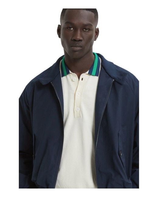 Baracuta Blue G9 Harrington Bomber Jacket for men