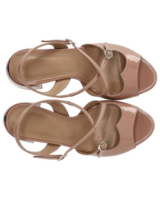 A.Bocca Brown Two For Love Heeled Sandal