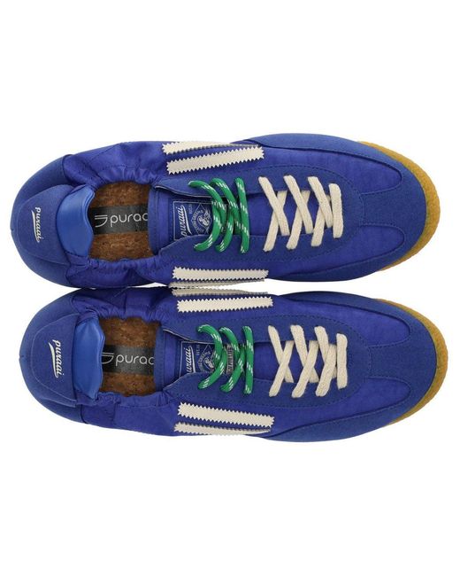 PURAAI Blue 6.02 Panther Sail Vintage Nylon Sneaker