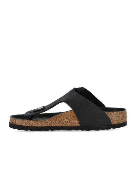 Birkenstock Brown Gizeh Big Buckle Thong Sandal
