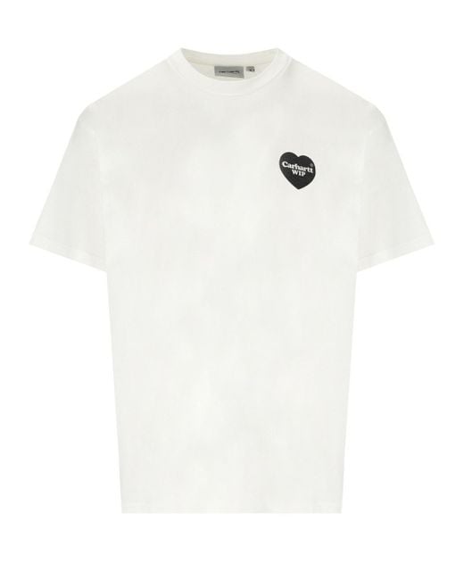 Carhartt White S/s Heart Bandana T-shirt for men