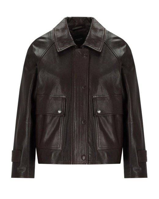 Weekend by Maxmara Black Berbice Dunkelbraune Jacke