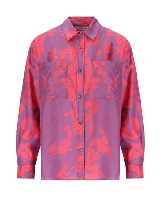 Essentiel Antwerp Forgetmenot Overhemd in het Pink