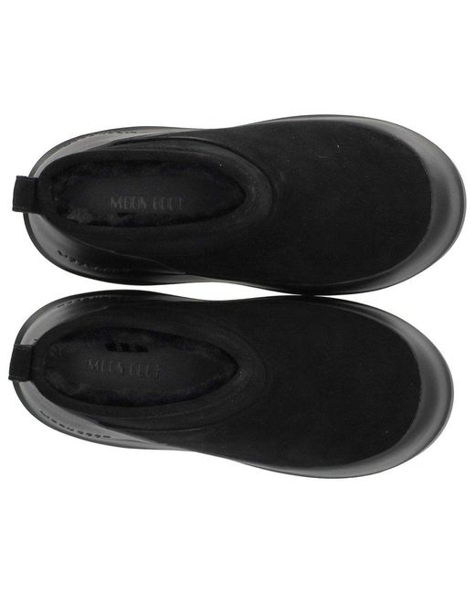 Moon Boot Black Luna Low Ankle Boot