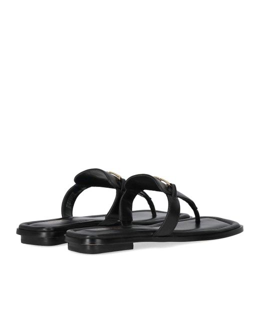 Ciabatta Infradito Lena Nera di Michael Kors in Black