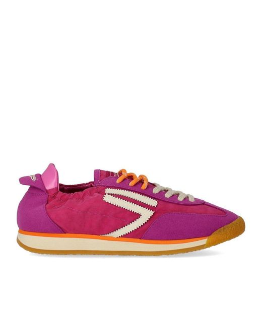 PURAAI Pink 6.02 Panther Jam Vintage Nylon Sneaker