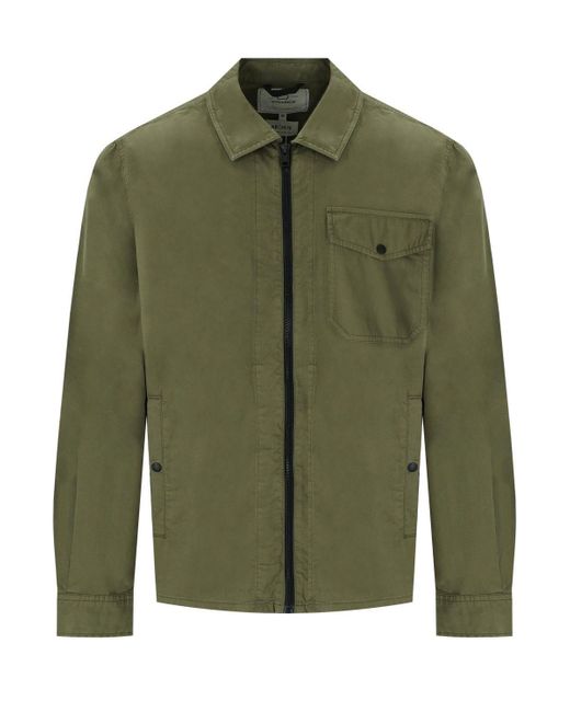 Woolrich Green Lake Shirt-Style Jacket for men