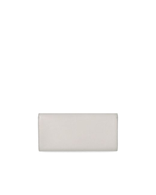 Furla Flow Mini Marshmallow Clutch Bag in het White