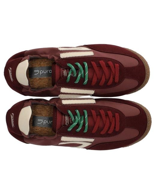 Sneaker 6.02 Panther Pomegrade di PURAAI in Brown