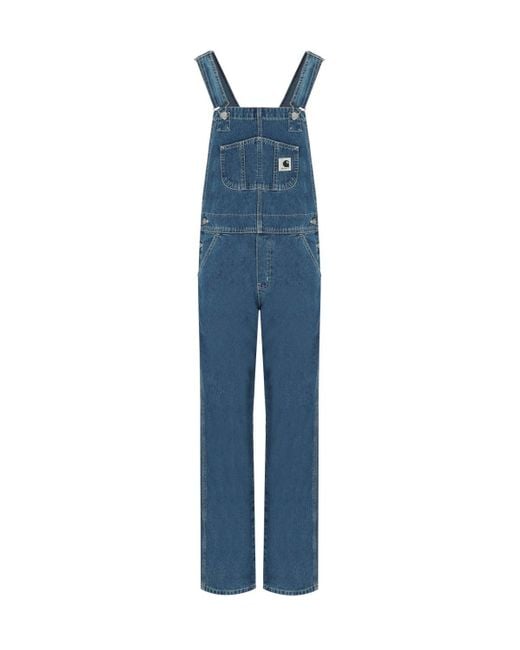 Carhartt Blue W' bib e latzhose
