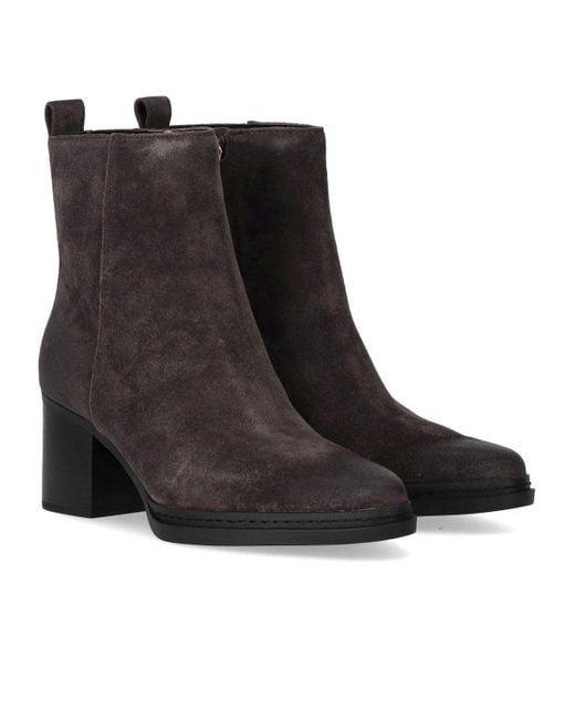 Michael Kors Black Lex Chocolate Stiefelette Mit Absatz