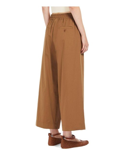 Weekend by Maxmara Brown Placido Terracotta Trousers