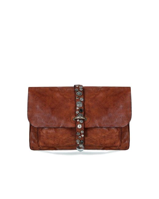Campomaggi Brown Elga Crossbody Bag