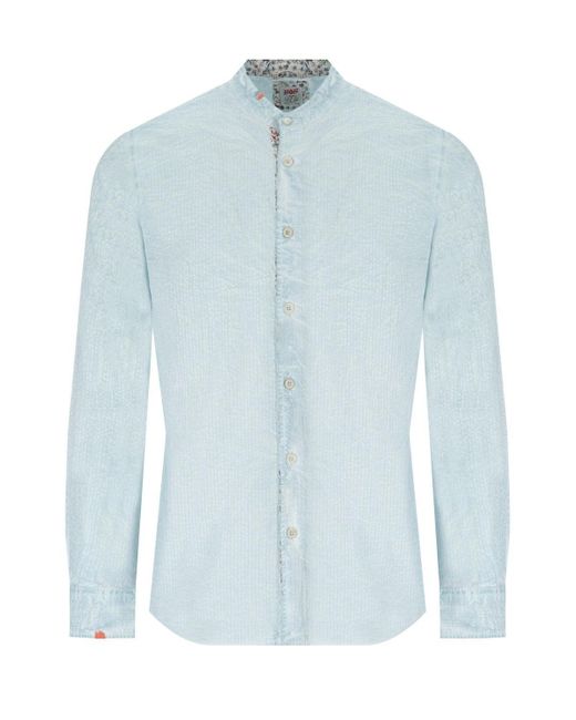 Bob Cloud E Overhemd in het Blue voor heren