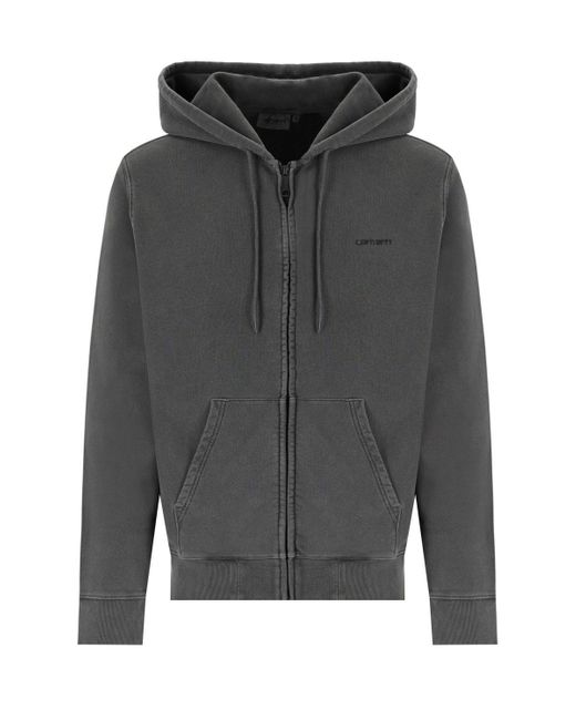 Carhartt Duster script es hoodie in Gray für Herren