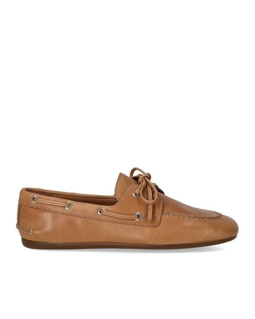 Sperry Top-Sider Brown Slim Boat Tan Loafer