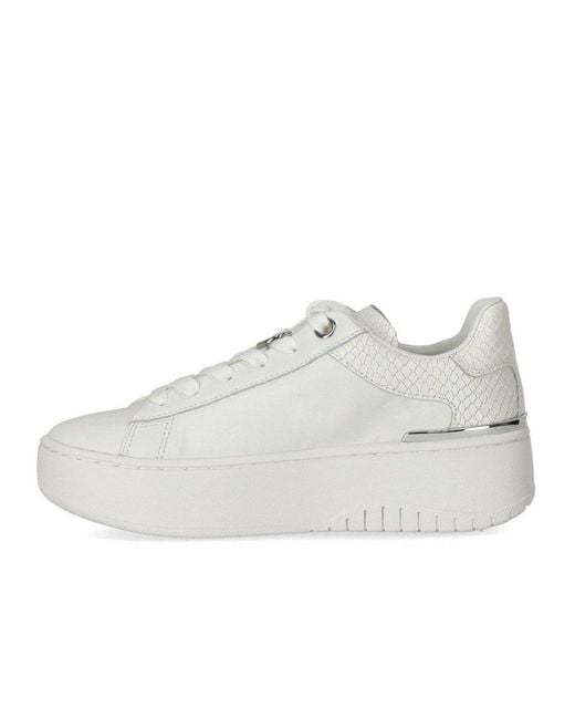 Michael Kors White Dottie Optic Sneaker