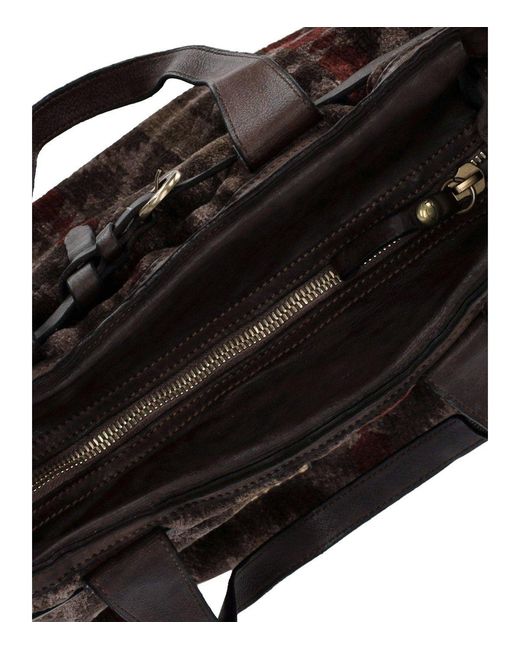 Campomaggi Black Patrizia Shopping Bag