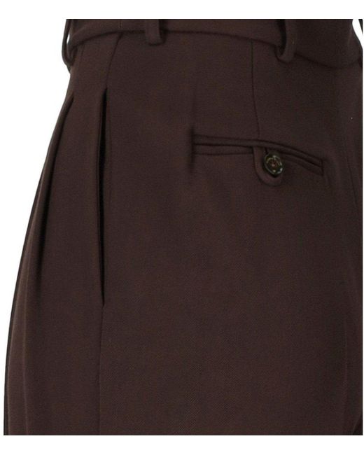 Elisabetta Franchi Brown Pants