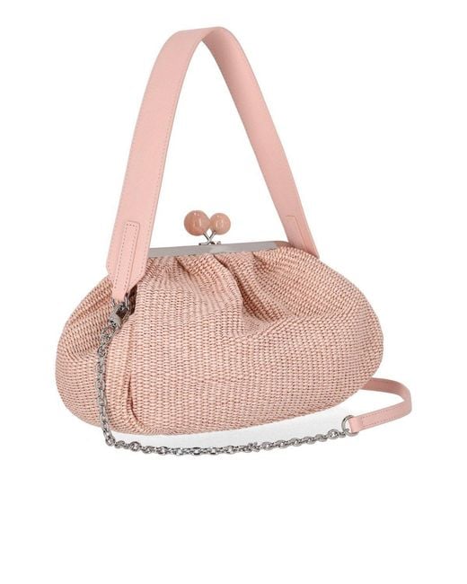 Weekend by Maxmara Pink Pasticcino Fortuna Medium Clutch