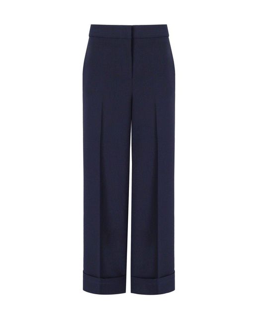 Essentiel Antwerp Blue Imo Cropped Trousers