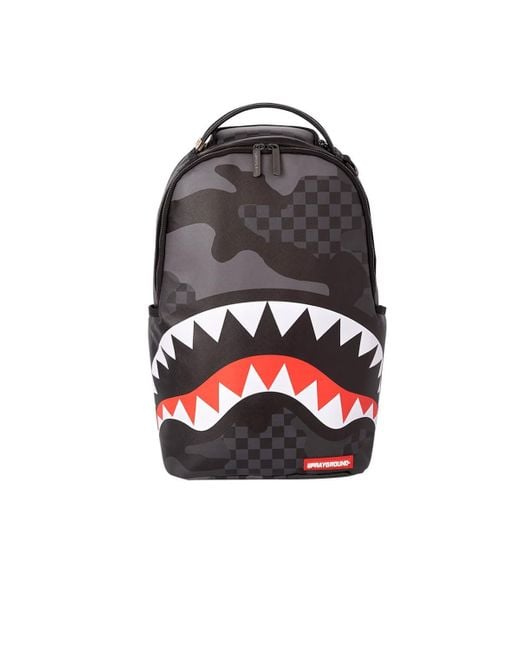 Sprayground Black 3am Limited Edition Shark Backpack for men