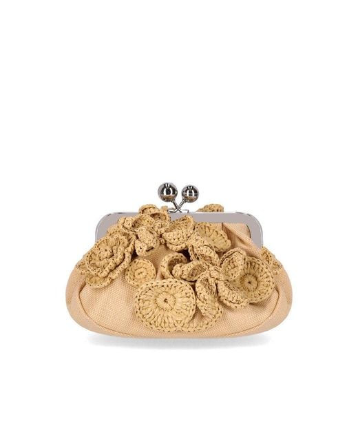 Weekend by Maxmara Natural Pasticcino Comune Small Clutch