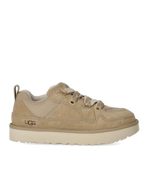 Ugg Brown Lo Lowmel Mustard Seed Sneaker for men