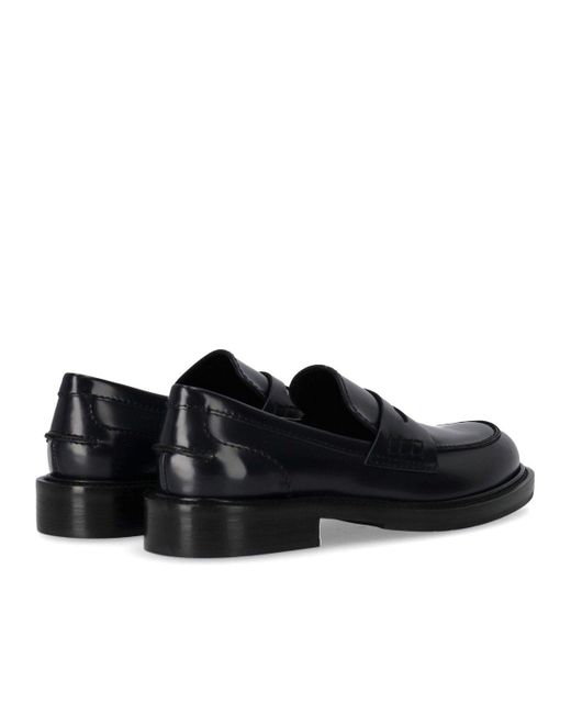 Guglielmo Rotta Black Page Blauer Loafer