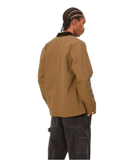 Carhartt Brown Michigan Summer Hamilton Jacket for men