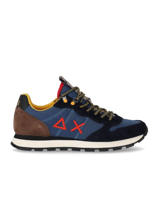 Sun68 Synthetic Tom Goes Camping Navy Brown Sneaker in Blue - Save 6% ...