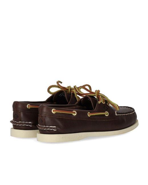 Sperry Top-Sider Brown Leather Loafer